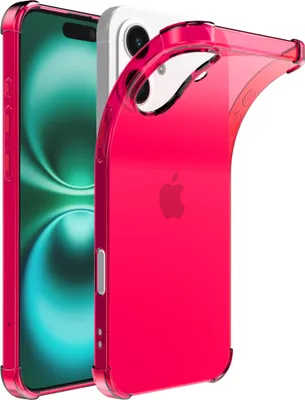 Image de Coque Smartphonica pour iPhone 16 Plus
Coque silicone transparente antichoc avec bord antichoc - Dos antichoc
Housse - Rose néon