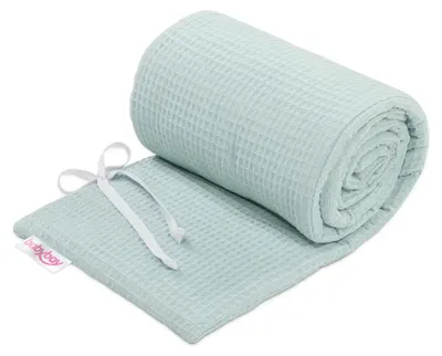 Produktbild von babybay Nestchen Waffelpiqué passend für Modell Maxi, Boxspring, Comfort und Comfort Plus, zartblau