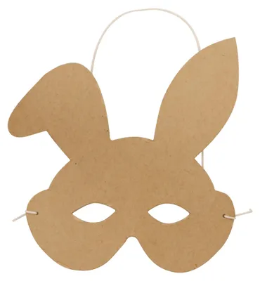 Produktbild von Décopatch 5x Kindermaske Hase AC938C