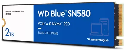 Image de WD Blue M.2 2280 2TB NVMe SN580 SSD interne