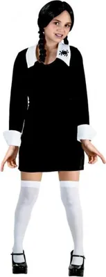 Produktbild von Halloween Gotische Schulmädchen, Schulmädchen Kostüm 120/130 cm