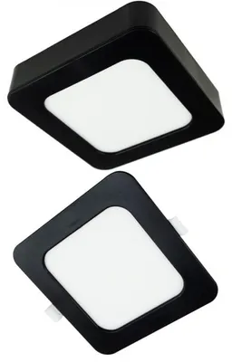 Obrázok produktu pre LED vstavaný reflektor 18 W CCT 2 v 1 čierny matný