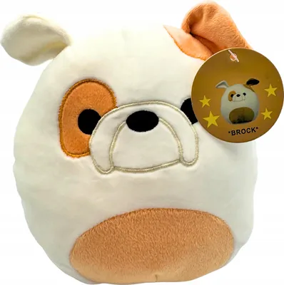 Image de Peluche chien, petit chien à câliner tout doux pour enfants, grand modèle (19 cm)