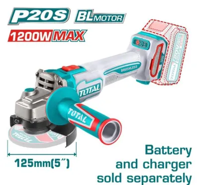 Produktbild von Akku. Winkelschleifer 20V 125Mm Ohne Batterie Total