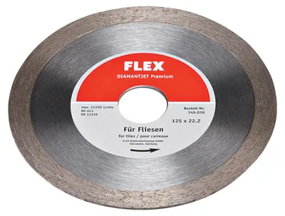 Produktbild von FLEX Diamantscheibe Super Prem. Fliese Ø125mm - 349038
