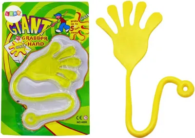 Produktbild von Klebriger Handgriff Flexibler Schleim Gelb