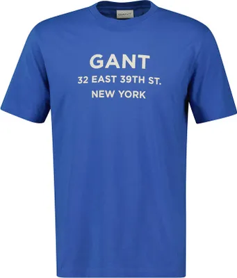 Obrázok produktu pre Gant Small Graphic 2003301 Tričko s krátkym rukávom Blue L Man Blue L