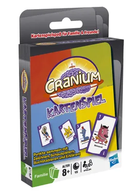 Produktbild von Hasbro Gaming Cranium Kartenspiel mit vier tolle Spielvarianten
