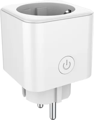 Produktbild von MeLiTec Smart Home Steckdosenadapter SMART-PFW04-G – WiFi Schalt-Steckdose, 3600 W, App-steuerbar