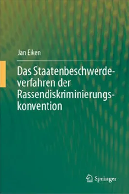Zdjęcie produktu dla Das Staatenbeschwerdeverfahren der Rassendiskriminierungskonvention