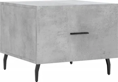 Produktbild von vidaXL Couchtisch Betongrau 50x50x40 cm Holzwerkstoff