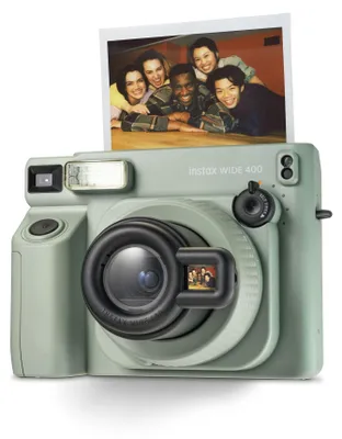 Obrázok produktu pre Fujifilm Instax WIDE 400 - Green, 62 x 99 mm, Zelená, 90 s, 86 x 108 mm, 2/2, 0.9 - 3 m
