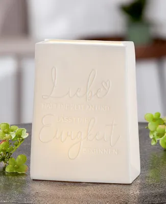 Produktbild von Gilde Porzell LED-Tasche "Liebe..." VE 4 32330