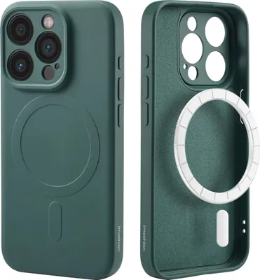 Immagine prodotto di imoshion Color Back Cover con MagSafe iPhone 15 Pro - Verde scuro