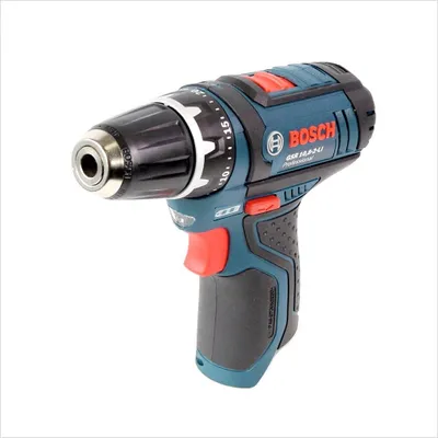 Produktbild von Bosch GSR 12-2-LI, Handbohrmaschine, Ohne Schlüssel, 1,9 cm, 1 cm, 30 Nm, 7 mm