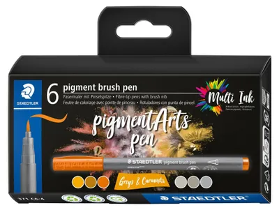 Image de Peintre au pinceau pigment brush 371 Peintre à fibre avec pointe de pinceau