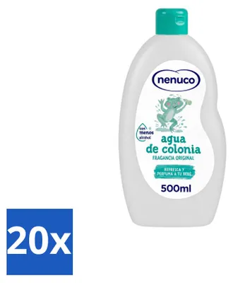 Productafbeelding van 20 x Nenuco Eau de Cologne - 500 ml - Voordeelverpakking - 20 stuks