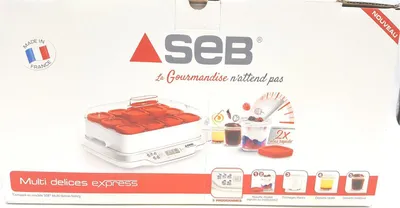 Produktbild von SEB YG661500, 600 W, 1,68 l, Rot, Weiß