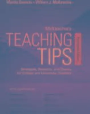 Obrázok produktu pre McKeachie's Teaching Tips