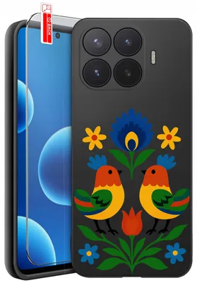 Zdjęcie produktu dla Etui Do Xiaomi 17T Pro Wzory | Silikonowe Matt Case + Szkło 9H