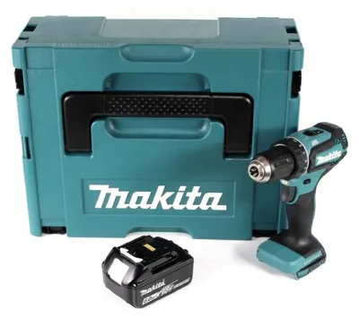 Image de Perceuse-visseuse 18V LXT Brushless DDF485 (1 x 6,0 Ah) en coffret Makpac - MAKITA - DDF485G1J