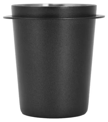 Zdjęcie produktu dla 58 mm miarka do kawy ze stali nierdzewnej Uchwyt do ekspresu do kawy Akcesoria do dozowania Czarny
