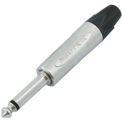 Obrázok produktu pre Neutrik NP2X, 1/4" phone plug, Kovová, nikel, -20 - 65 °C, 1,45 cm