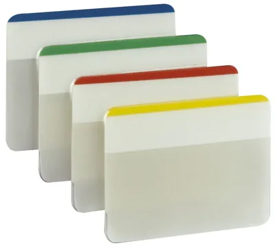 Zdjęcie produktu dla Post-it® 686F-1EU Index STRONG - 50,8 x 38 mm, różne, 4x 6 pasków