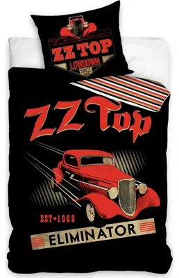 Imagen del producto de Juego de sábanas de algodón ZZ Top Eliminator