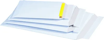 Produktbild von Smartbox Pro Versandtasche, Vollpappe, selbstklebend, mit Aufreißfaden, für DIN A5, Innenmaß:167 x 240 x 30 mm, Außenmaß: 175 x 250 x 32 mm, weiß