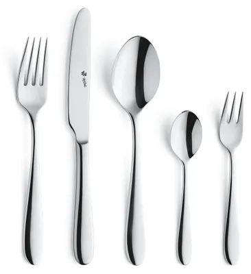Besteckset 30-teilig für 6 Personen, hochglanzpoliert, spülmaschinenfest