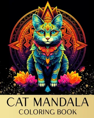 Produktbild von Katzen-Mandala-Malbuch