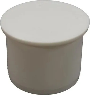 Produktbild von HTplus Stopfen aus PP, weiß, für interne Abwasserinstallation, Ø 40 mm