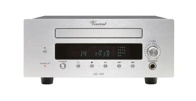 Produktbild von Vincent CD-200 CD-Player Hybrid silber