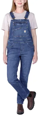 Produktbild von Carhartt Damen Latzhose relaxed fit denim bib Blau L