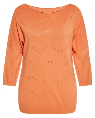 Image de Pull Gaya pour femme - abricot, M/L