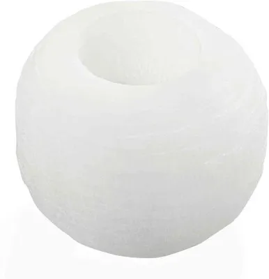 Obrázok produktu pre Stínidlo z selenitu – veľké snehové gule zo selenitu – priemer 8,5 cm