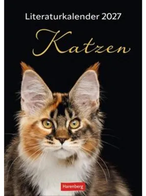 Produktbild von Literaturkalender Katzen Wochen-Kulturkalender 2027