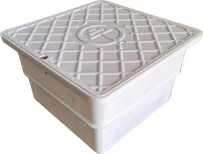 Produktbild von LIGHTNING BOX 170x170x100 Steuerstecker Wandgehäuse WEISS