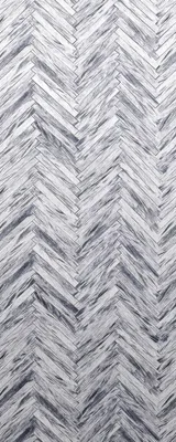 Immagine prodotto di Sanders & Sanders fotomurale pannello a spina di pesce bianco e nero 100 x 250 cm