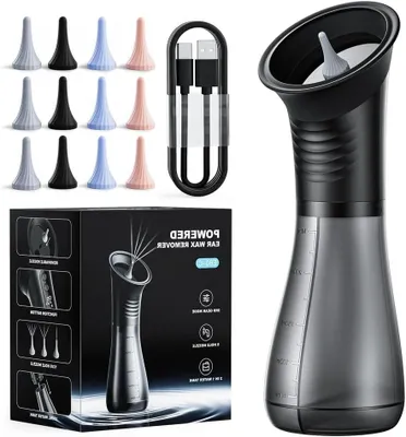 Obrázok produktu pre Nástroje na čistenie uší - Súprava na čistenie uší - Čistenie uší - Bezpečné použitie - 19 cm - Biela