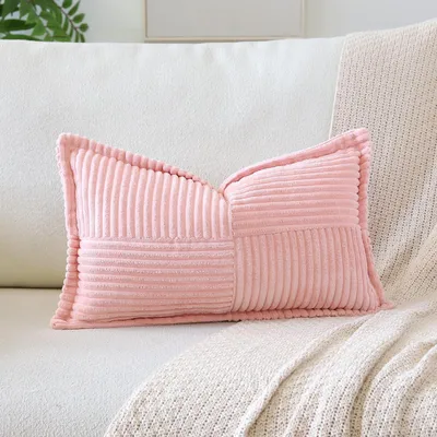 Produktbild von Kissenbezug aus Cord, 40 x 60 cm, rosa