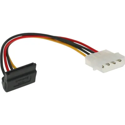 Produktbild von InLine SATA Stromadap.-Kab, 1x 13,34cm (5,25") BU/15pol SATA ST, nach o. abgew., 0,15 m, Mehrfarbig, 9 g, 100 mm, 140 mm, 9 mm