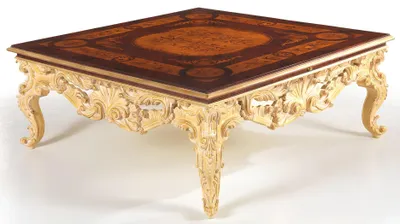 Produktbild von Tisch Wohnzimmer Couchtische Beistell Tische Holz Holz Beistelltisch Italien Neu
