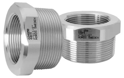 Obrázok produktu pre Závitová objímka Nords R-211, 1" x 1/2", nerezová oceľ 1.4404 / 316L, 1 ks.