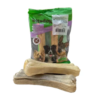Produktbild von bitsdog Extragroße Kauknochen, Büffel gepresst, 2 Stück Beutel