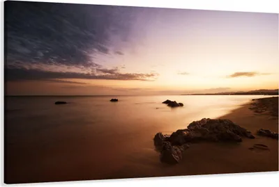 Obrázok produktu pre Obraz na plátne s rozmermi 120 x 80 cm, motív „Voda“ 5023-VKF, nemecká značka a sklad  -   hotovo zarámované, exkluzívny značkový tovar od Visario