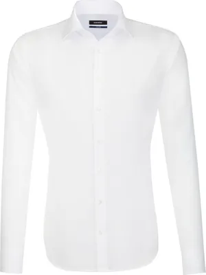 Immagine prodotto di Seidensticker BUSINESS Camicia da uomo a manica lunga Kent Shaped Bianco 38