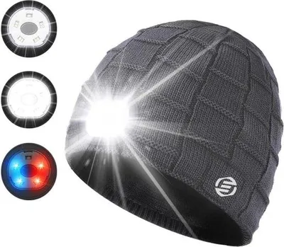 Obrázok produktu pre Bluetooth slúchadlá v čiapke, dobíjateľné, na počúvanie hudby
