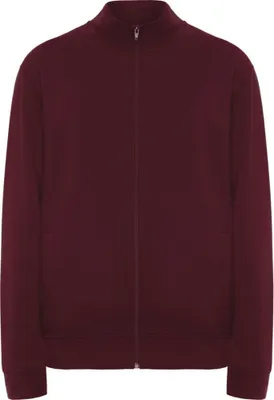 Produktbild von Roly - "Ulan" Sweatshirt Durchgehender Reißverschluss für Herren/Damen Uni PF4251 (S) (Granatrot)